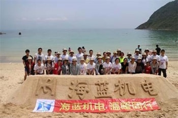 陽春四月，海藍(lán)三門島狂歡之旅
