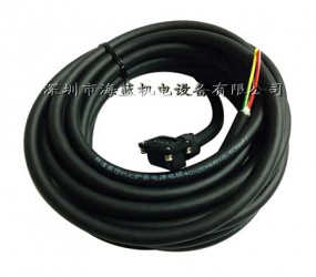 三菱電機電源線MR-PWS1CBL5M-A1-L，三菱MR-JE，MR-J4,MR-J3系列電機專用